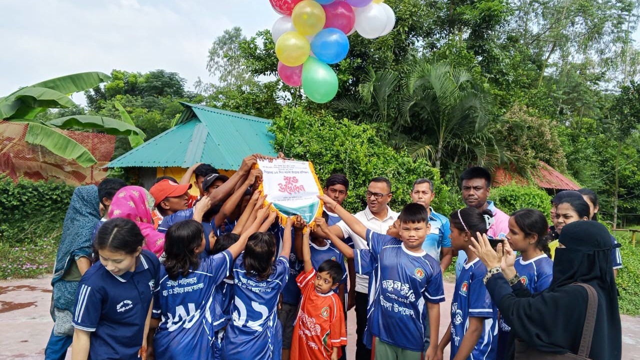 নীলফামারীতে ১৫ দিনব্যাপী শিশুদের সাঁতার প্রশিক্ষণ শুরু